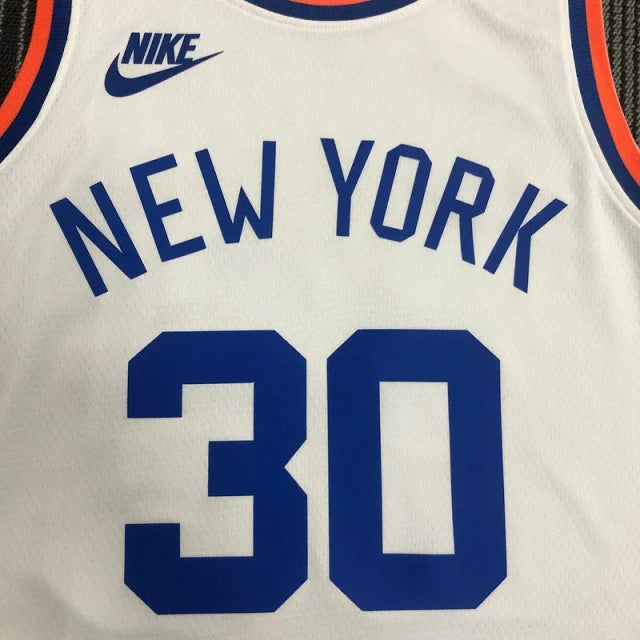New York Knicks White 2021-22 75th Anniversary Jersey - Classic Edition