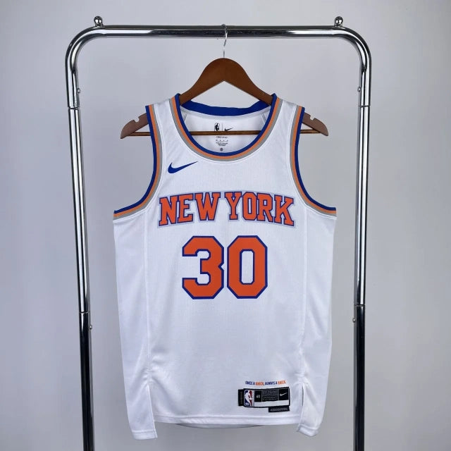 New York Knicks Jersey White 2020-21 City Edition 75th aniversary