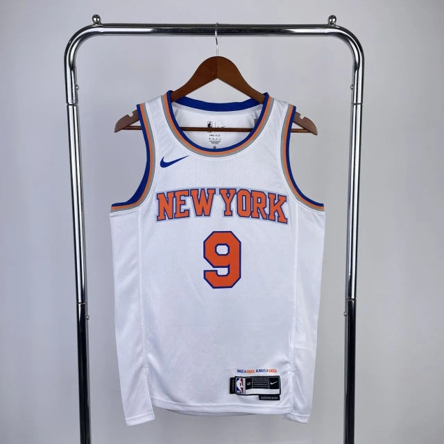 New York Knicks Jersey White 2020-21 City Edition 75th aniversary