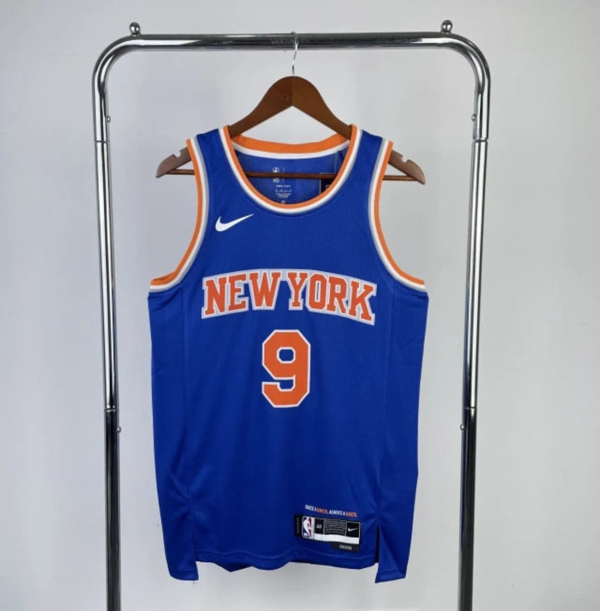 New York Knicks Jersey Blue 2020-21 Swingman Player - Icon Edition