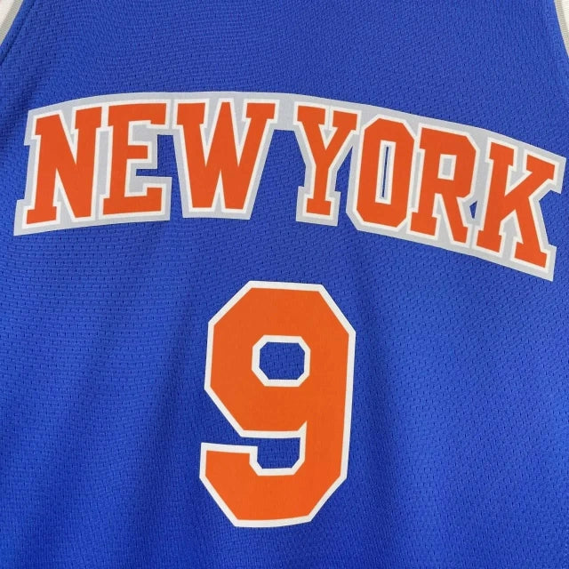 Camiseta azul de los New York Knicks 2020-21, jugador Swingman - Edición Icon