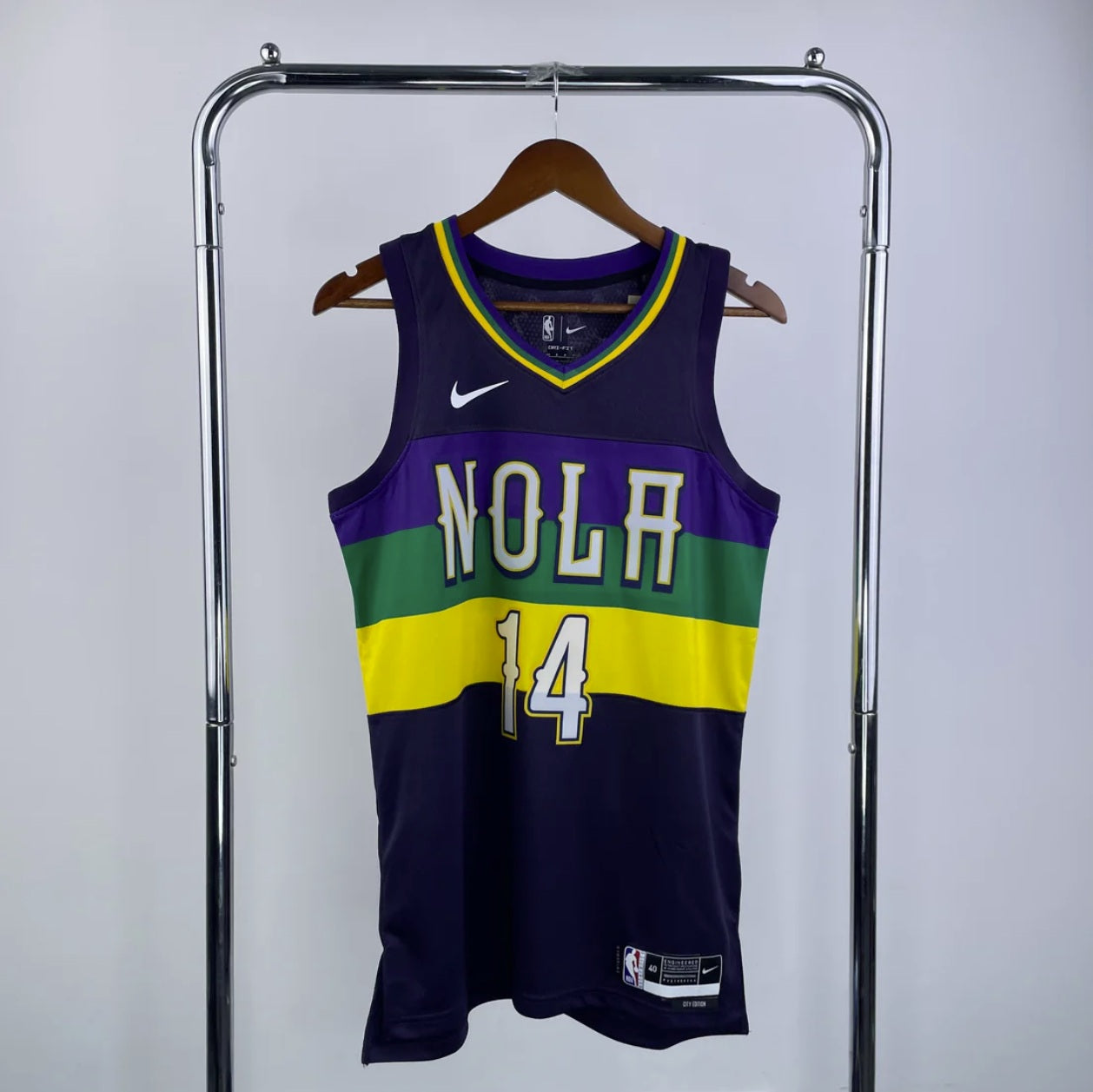 New Orleans Pelicans 2022-23 Navy Swingman City Edition Jersey