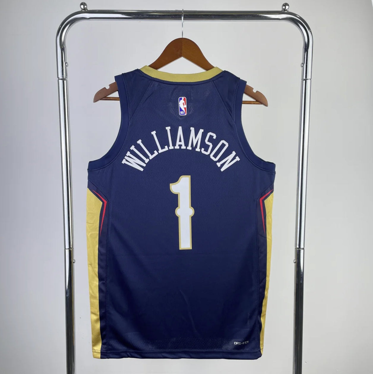 New Orleans Pelicans 2023-24 Navy Swingman Icon Edition Jersey