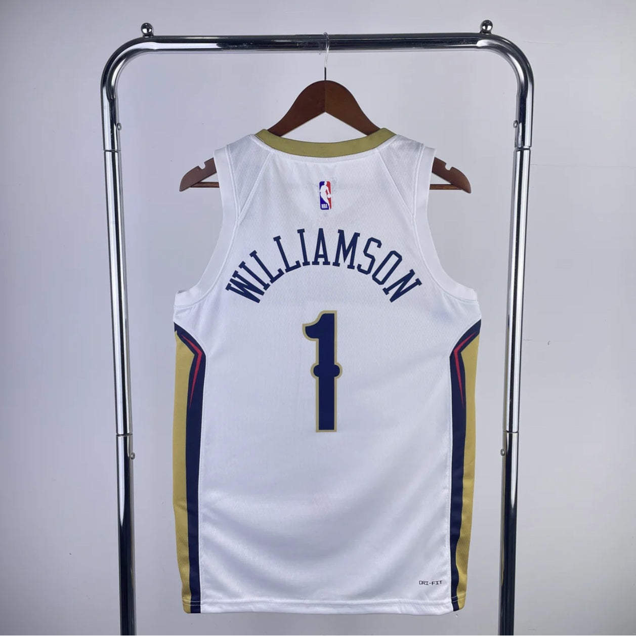 New Orleans Pelicans 2023-24 White Swingman Association Edition Jersey