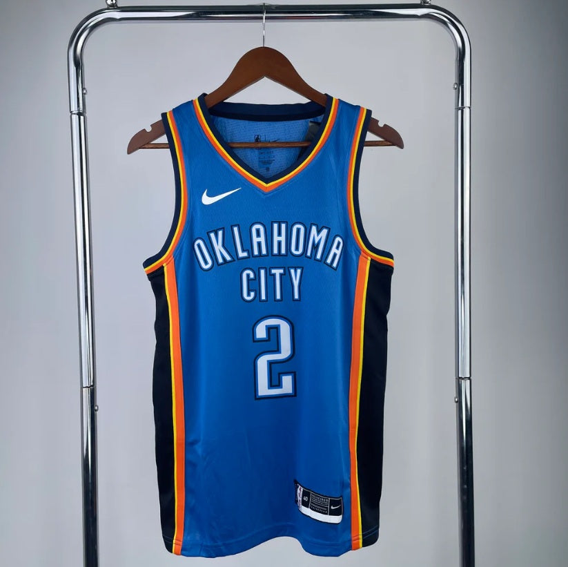 Oklahoma City Thunder 2022-23 Blue Swingman Jersey