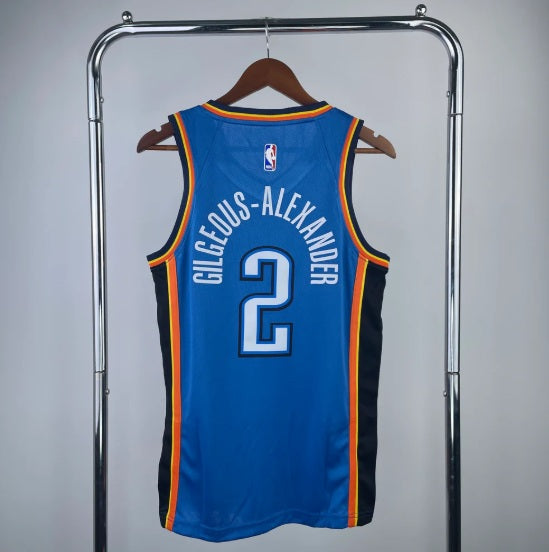 Oklahoma City Thunder 2022-23 Blue Swingman Jersey