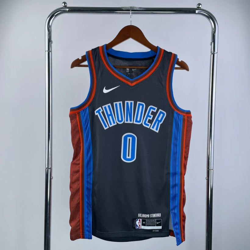 Oklahoma City Thunder 2022-23 Navy Swingman Jersey