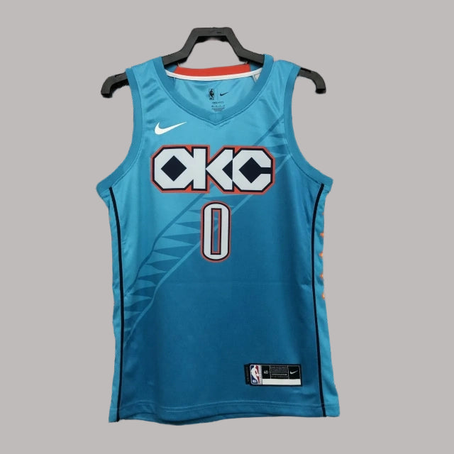 Oklahoma City Thunder 2018-19 Blue City Edition Jersey