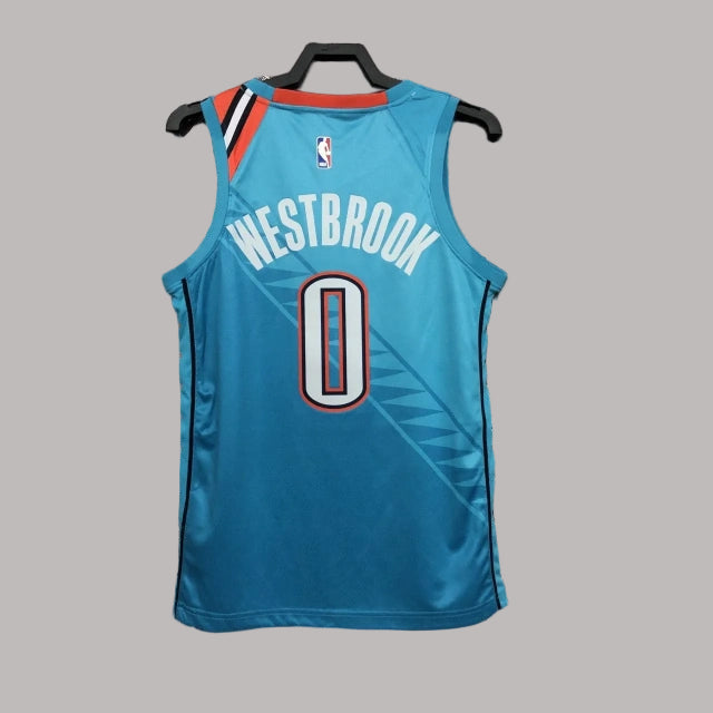 Oklahoma City Thunder 2018-19 Blue City Edition Jersey