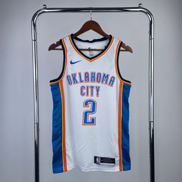 Oklahoma City Thunder 2022-23 White Swingman Jersey