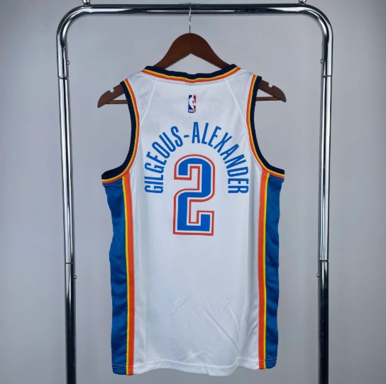 Oklahoma City Thunder 2022-23 White Swingman Jersey