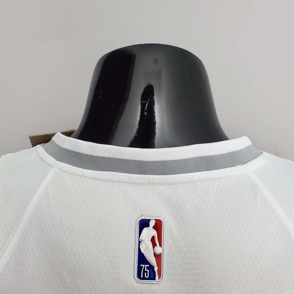 Oklahoma City Thunder 2022 White 75th Anniversary City Edition Jersey
