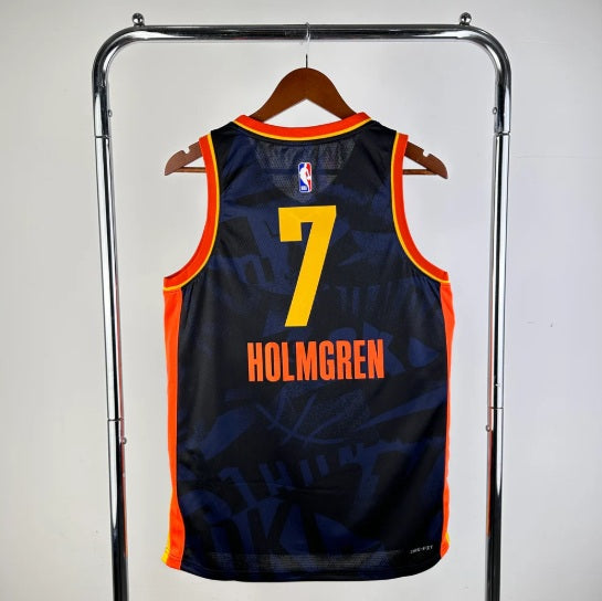 Oklahoma City Thunder 2023-24 Navy Swingman Jersey