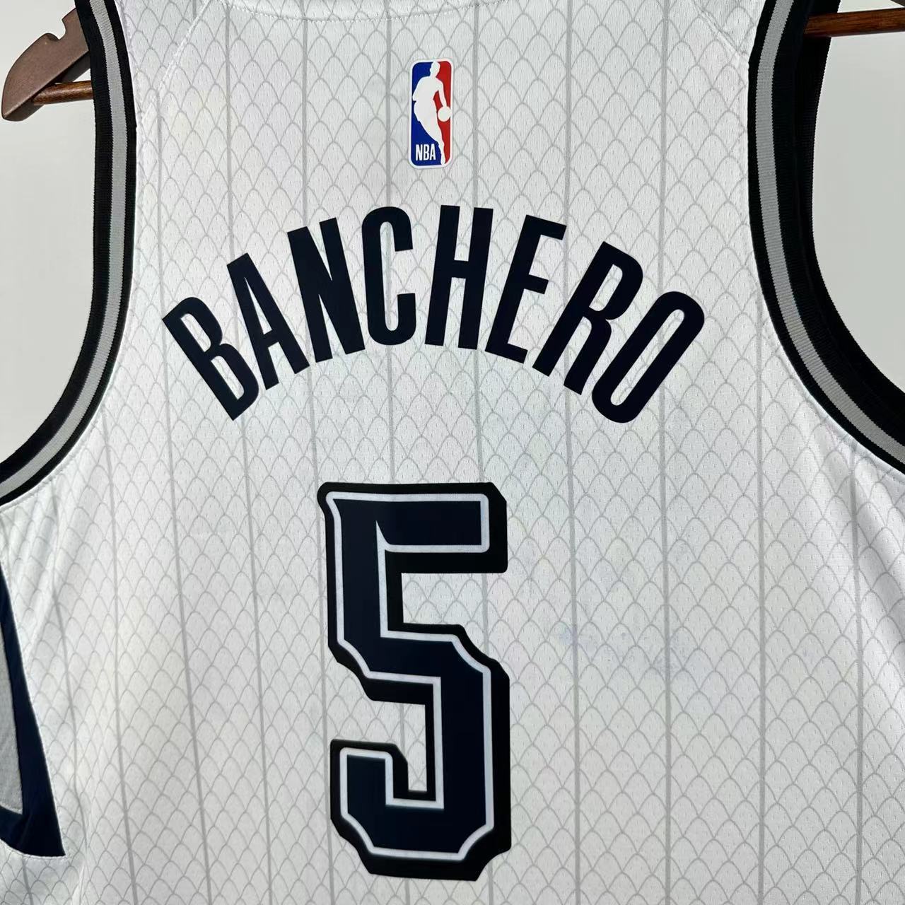 Orlando Magic 2025 Swingman Banchero White Jersey