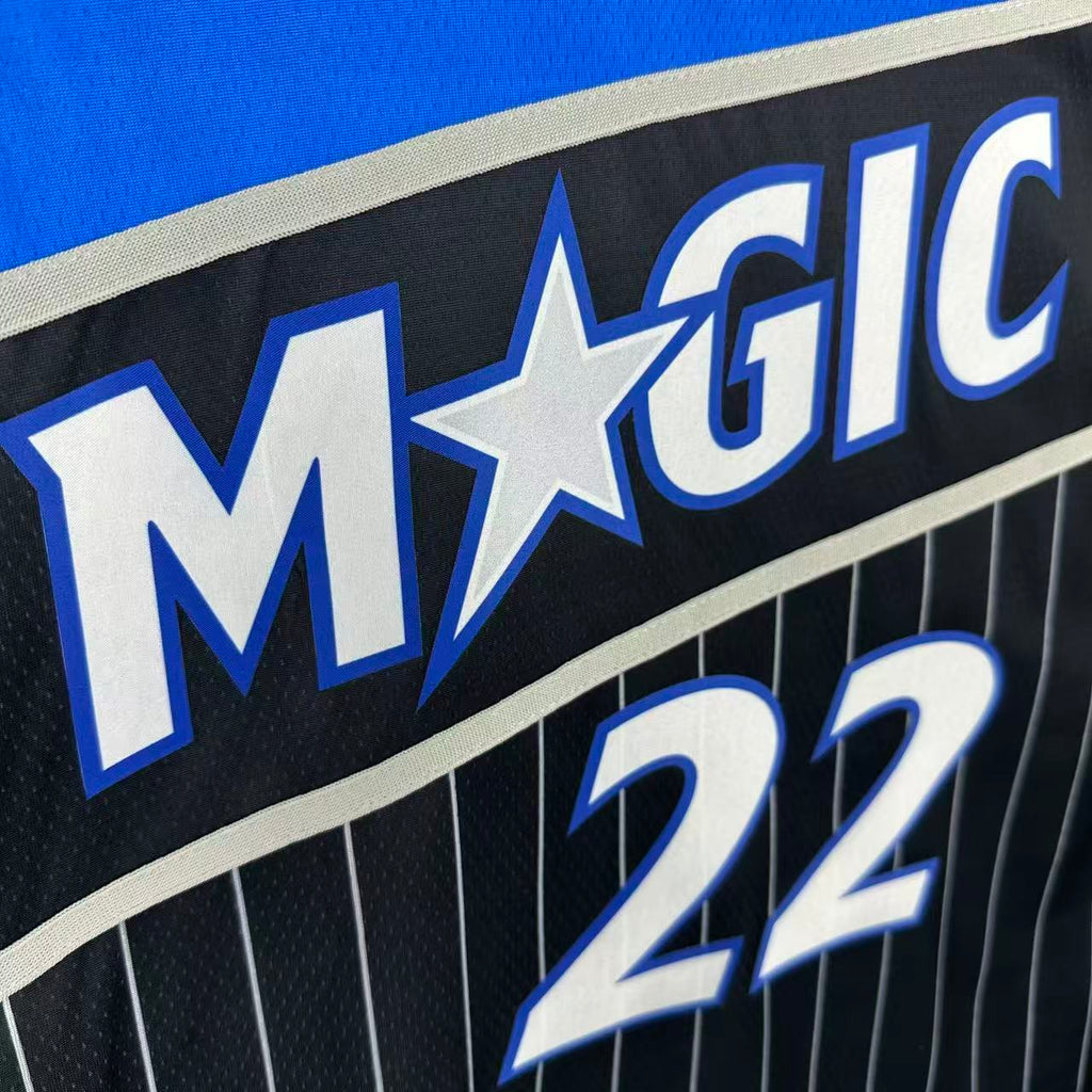 Orlando Magic 2026 Swingman Jersey Wagener Black and Blue