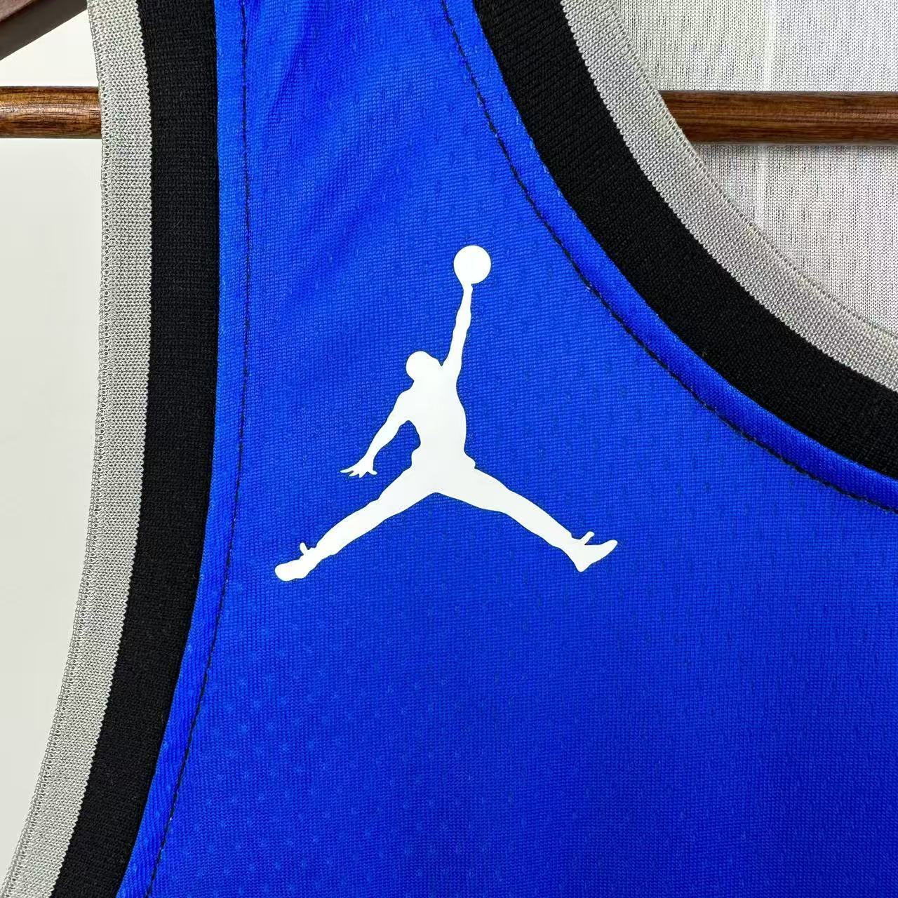 Orlando Magic 2026 Swingman Jersey Wagener Black and Blue