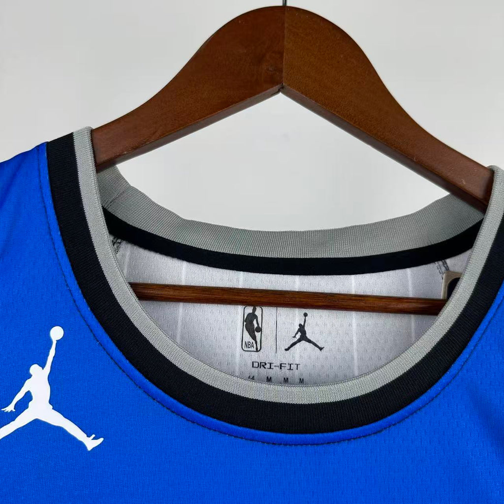 Orlando Magic 2026 Swingman Jersey Wagener Black and Blue