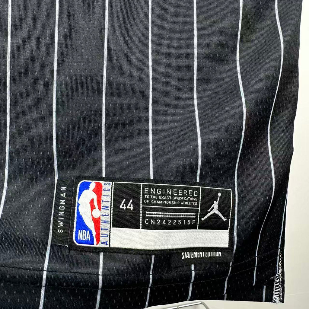 Orlando Magic 2026 Swingman Jersey Wagener Black and Blue