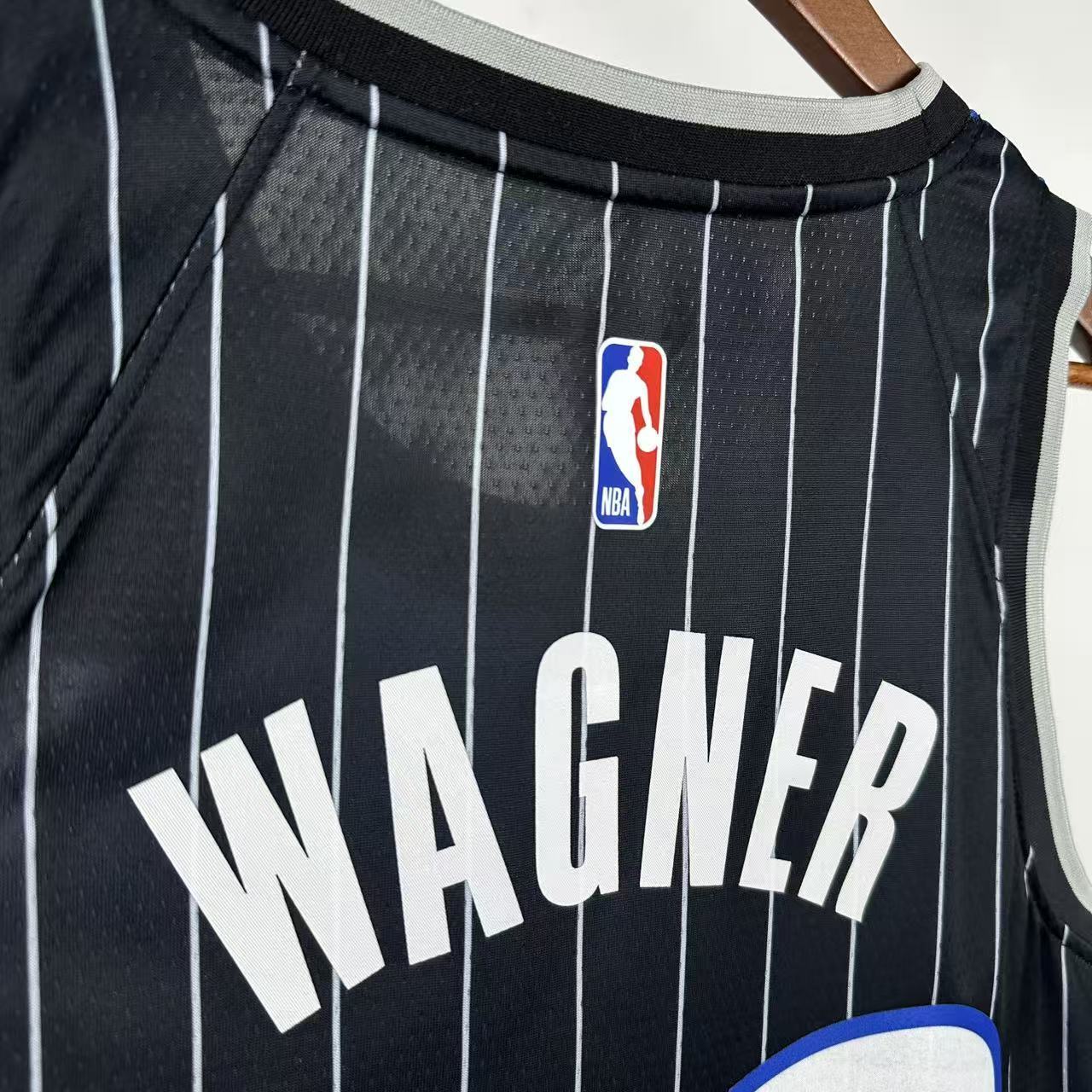 Orlando Magic 2026 Swingman Jersey Wagener Black and Blue