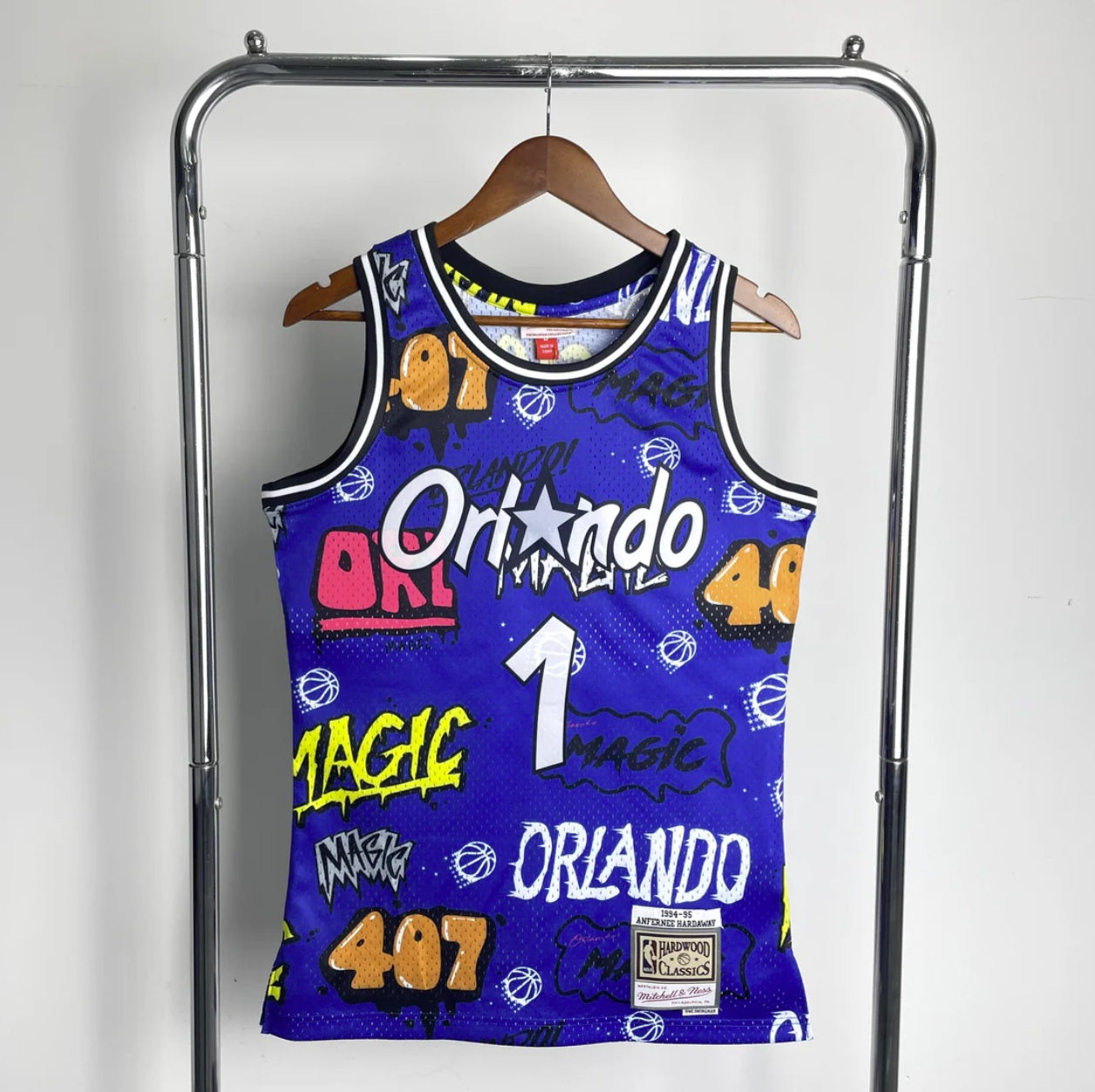 Orlando Magic 1993-94 Hardaway Mitchell & Ness Hardwood Classic Special Edition Swingman Jersey