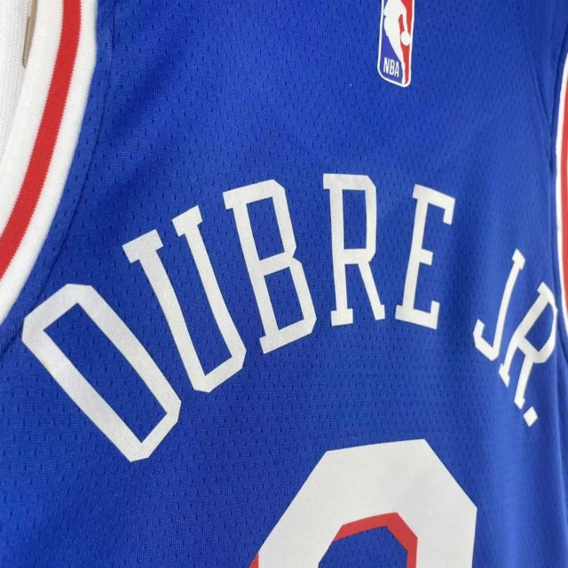 Philadelphia 76ers 2023 Away Blue Team Jersey