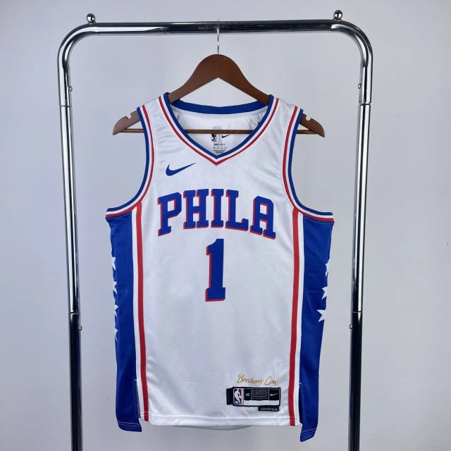 Philadelphia 76ers 2023 Home White Team Jersey