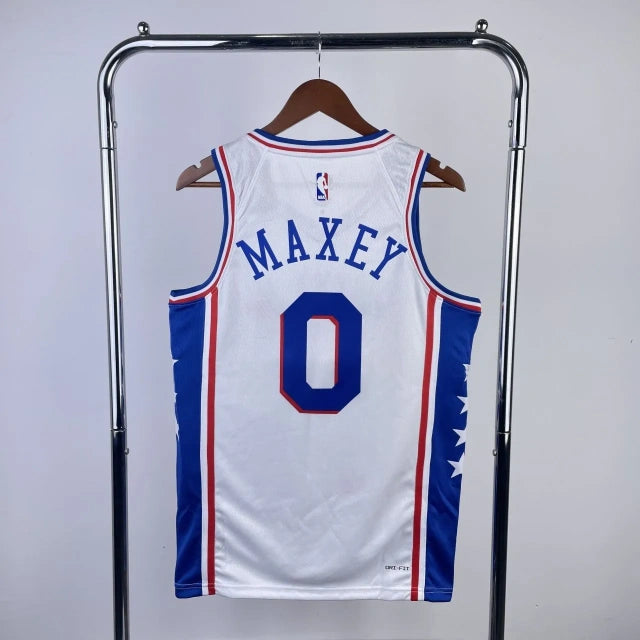 Philadelphia 76ers 2023 Home White Team Jersey