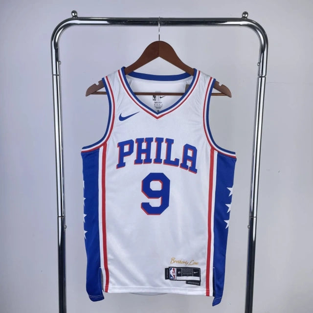 Philadelphia 76ers 2023 Home White Team Jersey