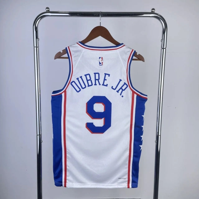 Philadelphia 76ers 2023 Home White Team Jersey