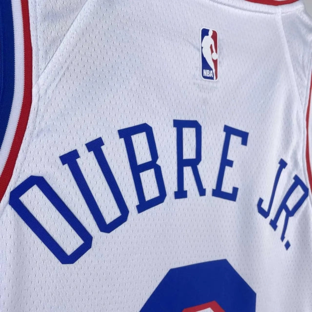Philadelphia 76ers 2023 Home White Team Jersey