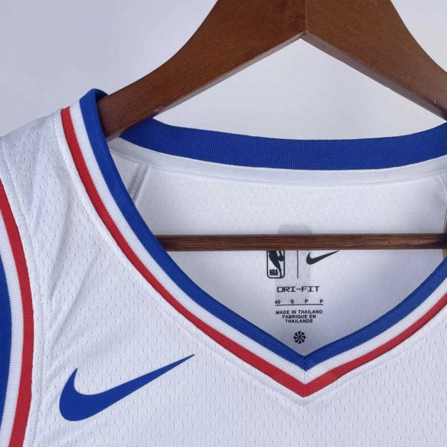 Philadelphia 76ers 2023 Home White Team Jersey