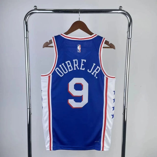 Philadelphia 76ers 2023 Away Blue Team Jersey