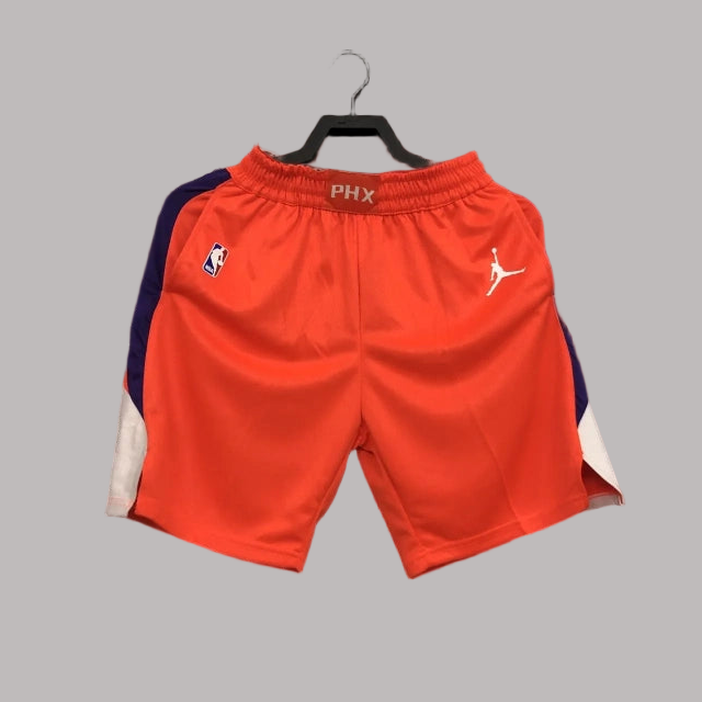 Phoenix Suns 2021-22 Jordan Brain Orange Swingman Statement Edition Shorts