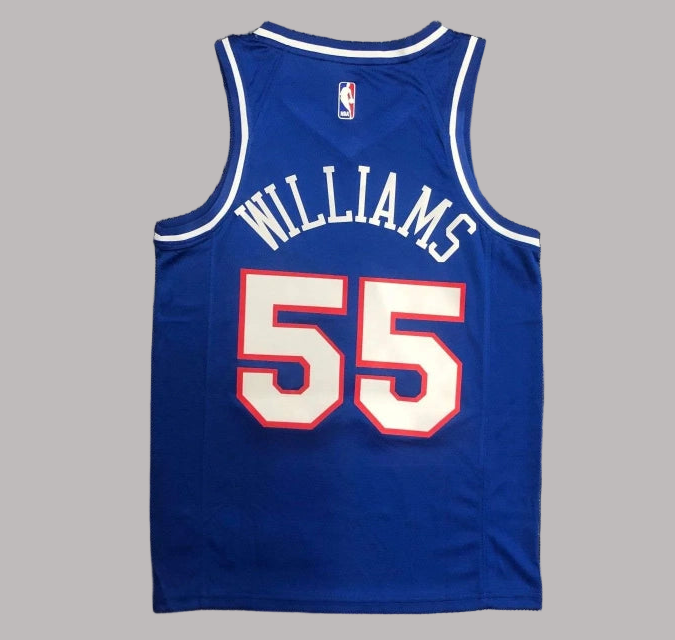 Sacramento Kings 2019 Blue Hardwood Classic Edition Jersey