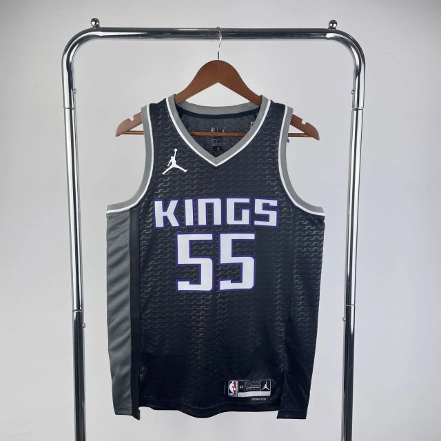 Sacramento Kings 2022-23 Jordan Brand Black Swingman Statement Edition Jersey