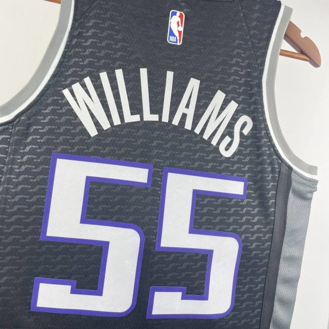 Sacramento Kings 2022-23 Jordan Brand Black Swingman Statement Edition Jersey