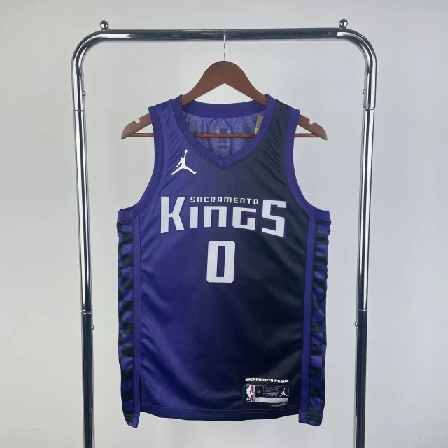 Sacramento Kings 2023-24 Jordan Brand Purple Swingman Icon Edition Jersey