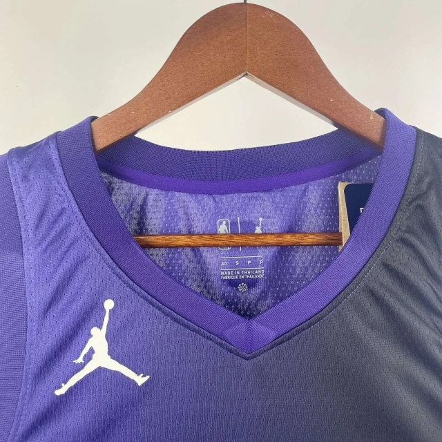 Sacramento Kings 2023-24 Jordan Brand Purple Swingman Icon Edition Jersey