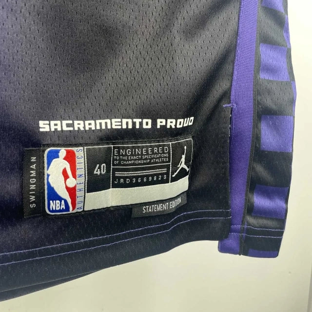 Sacramento Kings 2023-24 Jordan Brand Purple Swingman Icon Edition Jersey