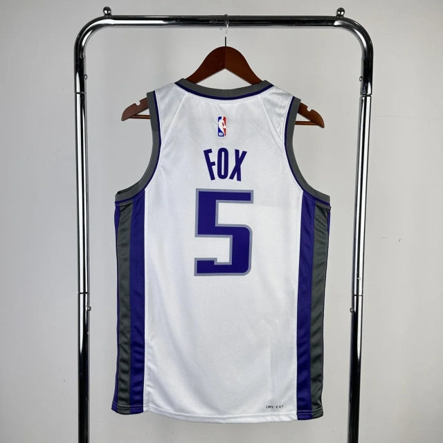 Sacramento Kings 2023 White Home Team Jersey
