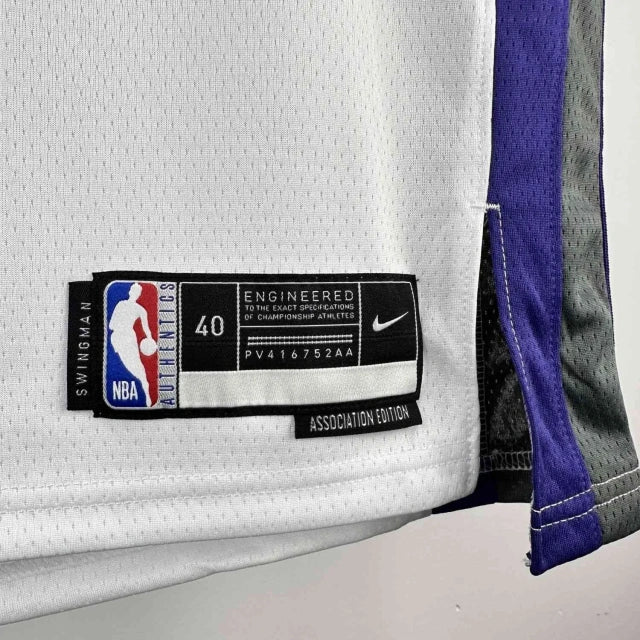 Sacramento Kings 2023 White Home Team Jersey