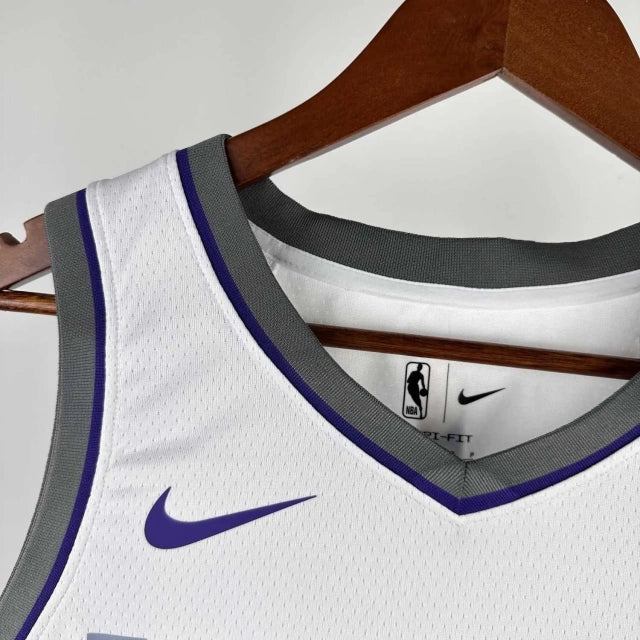 Sacramento Kings 2023 White Home Team Jersey