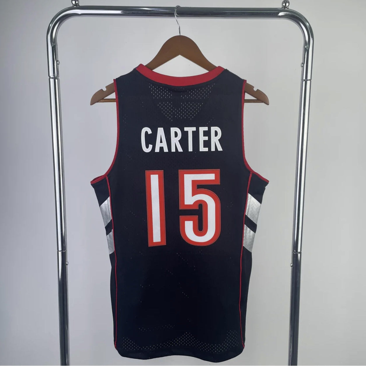 Toronto Raptors 1999-00 Vince Carter Mitchell & Ness Purple Hardwood Classics Swingman Jersey