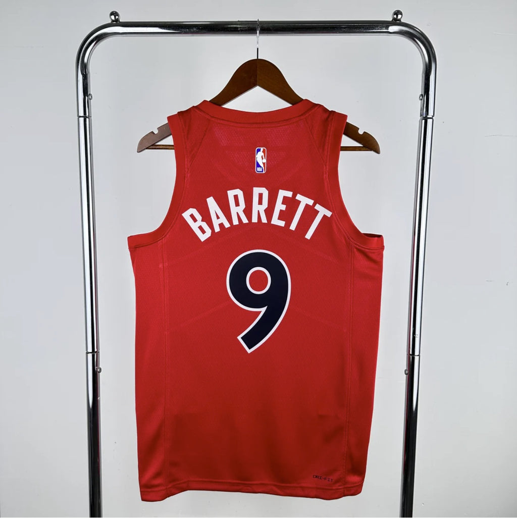 Toronto Raptors 2023-24 Red Icon Edition Swingman Jersey