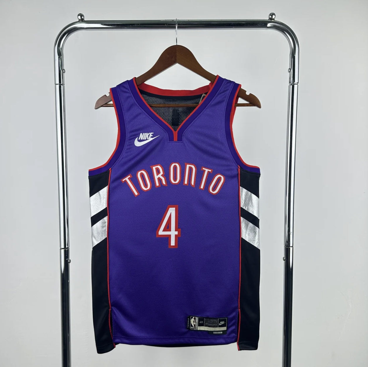 Toronto Raptors 2024-25 Purple Classic Edition Swingman Jersey