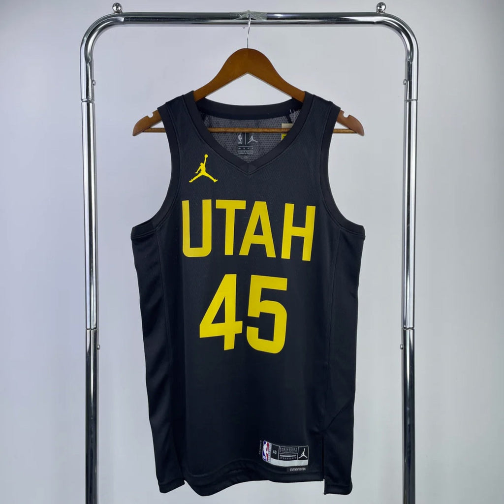 Utah Jazz 2023-24 Jordan Brand Black Swingman Statement Edition Jersey