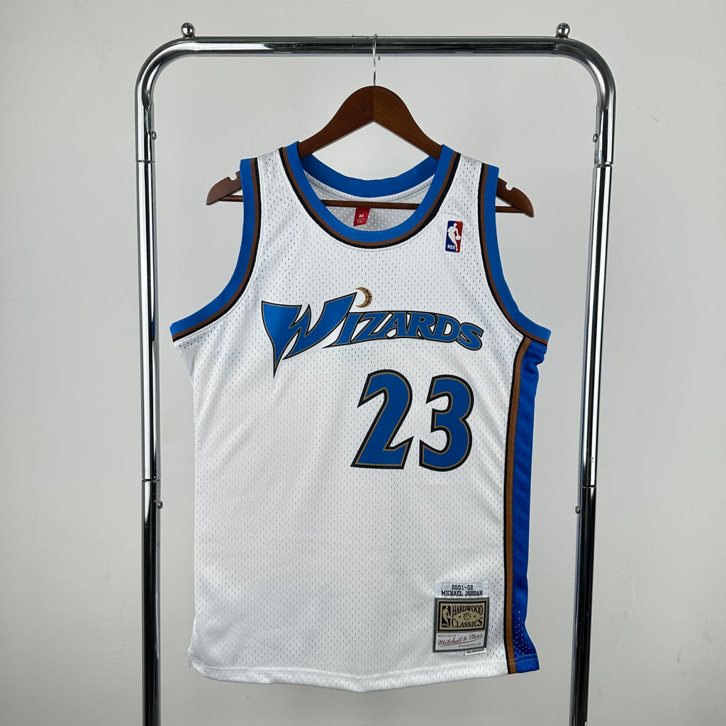 Washington Wizards 2001-02 White Swingman Jersey