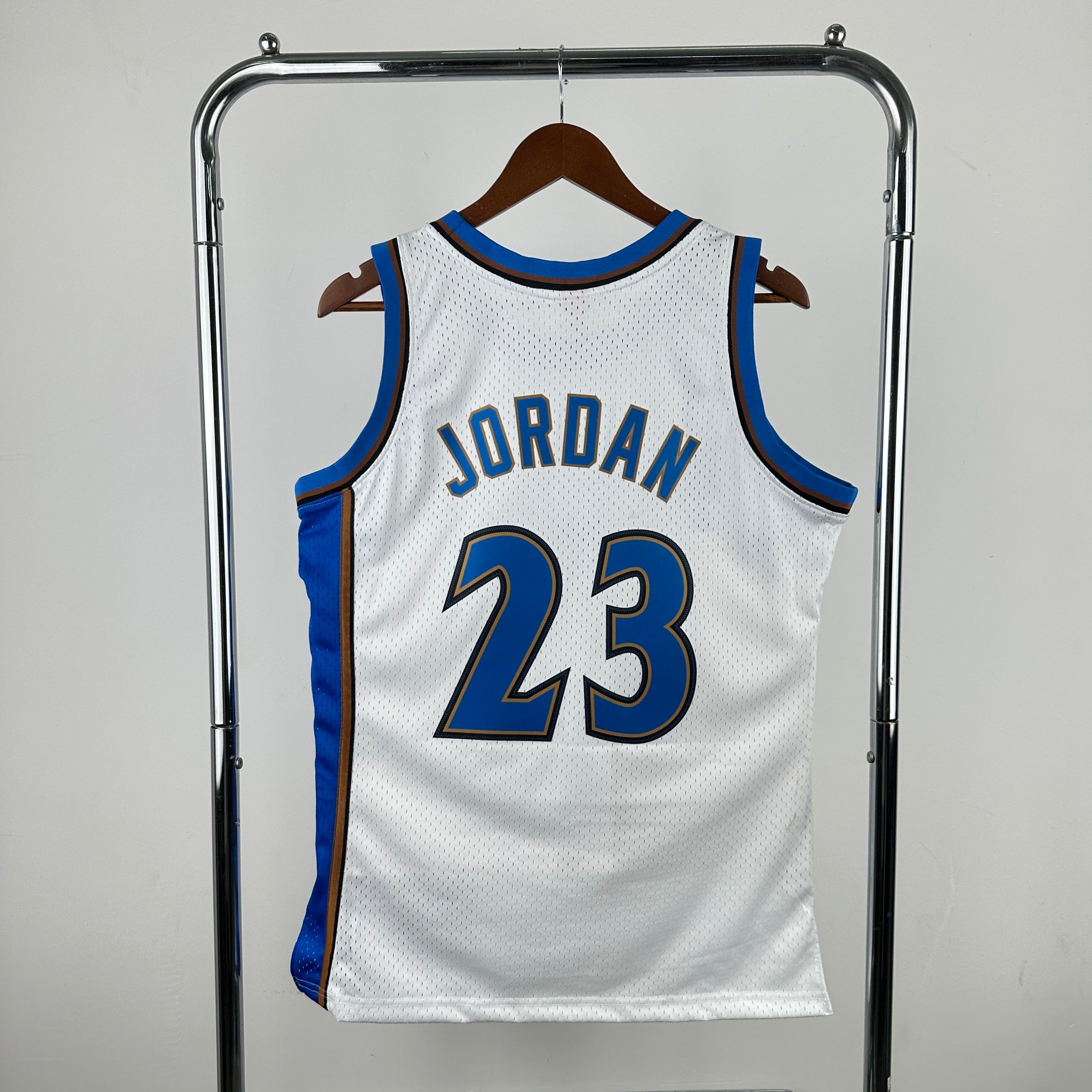 Camiseta Swingman blanca de los Washington Wizards 2001-02