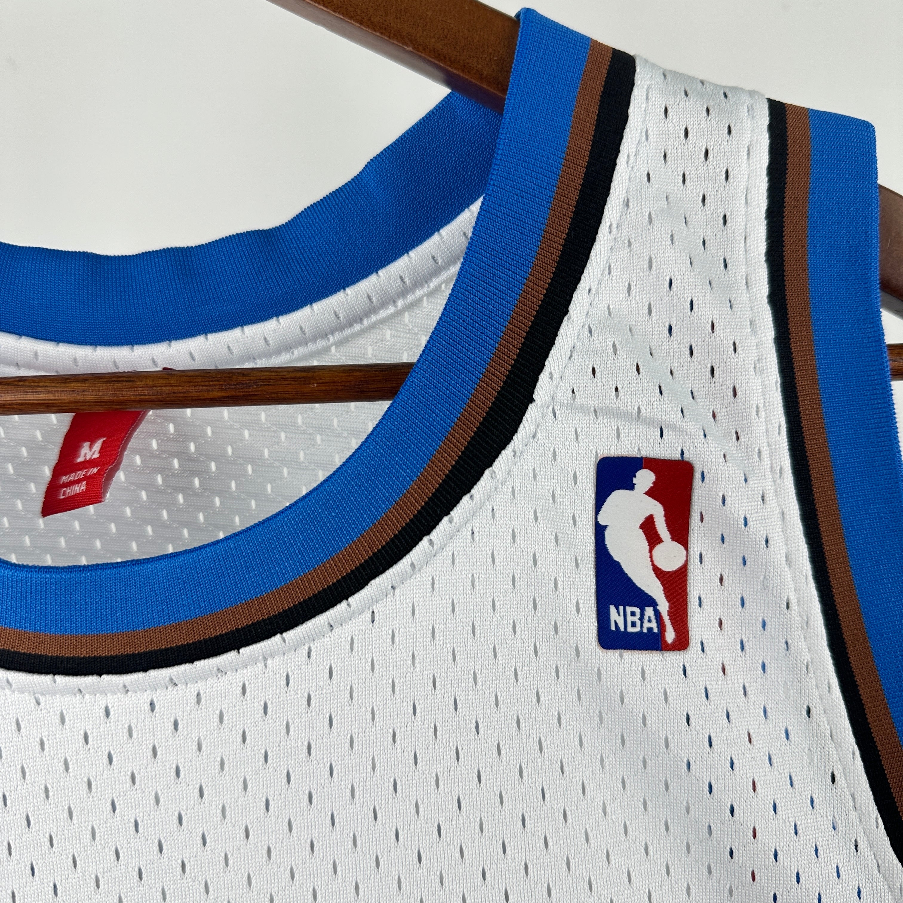 Camiseta Swingman blanca de los Washington Wizards 2001-02