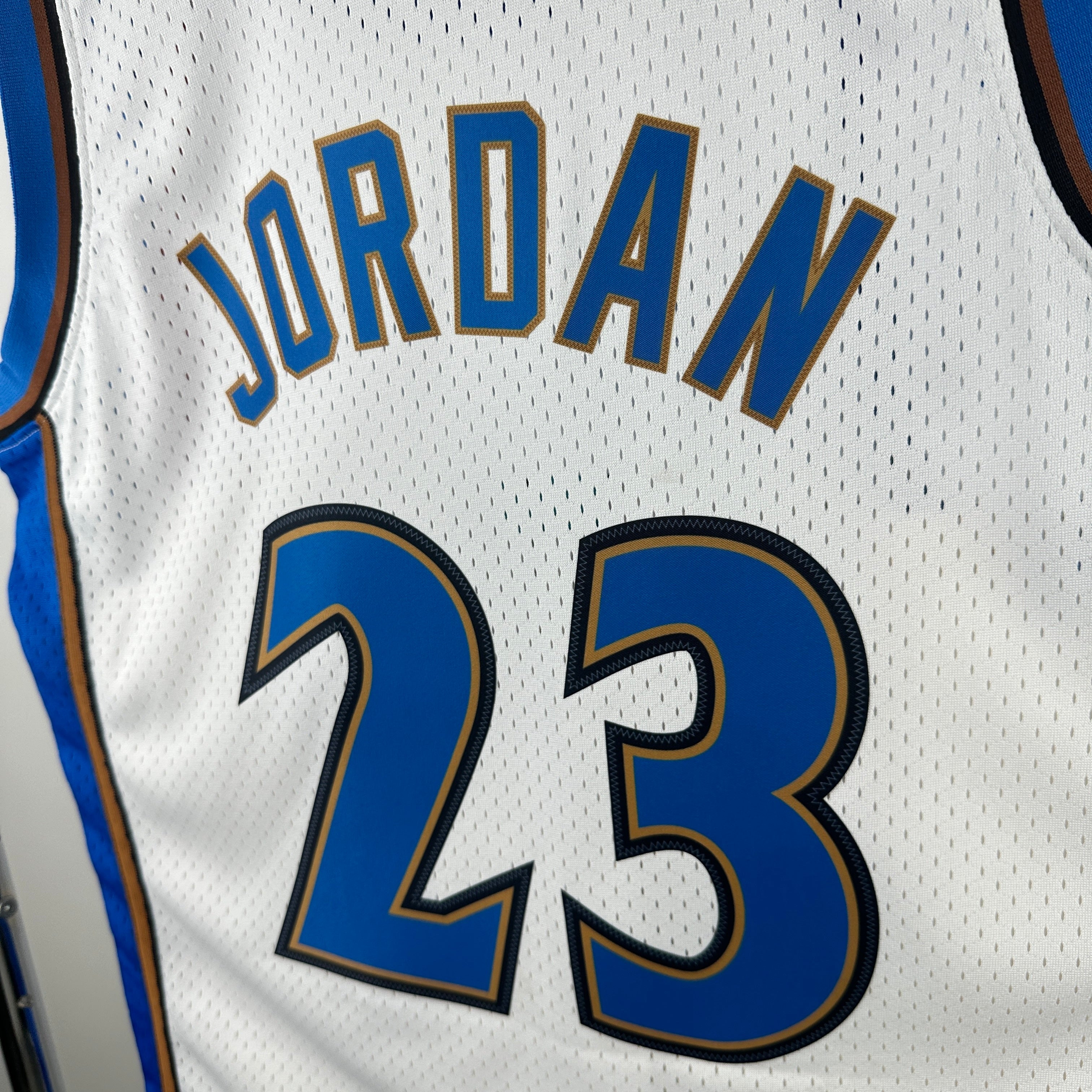 Camiseta Swingman blanca de los Washington Wizards 2001-02